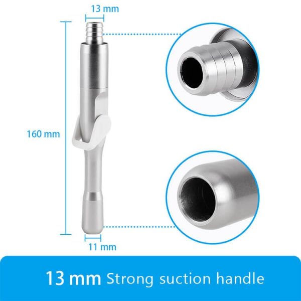 Aluminum dental strong volume and weak suction handle (2)