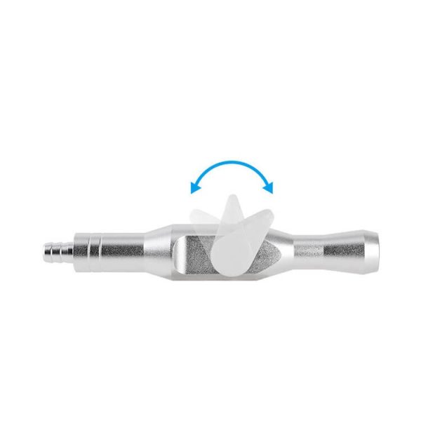 Aluminum dental strong volume and weak suction handle (7)