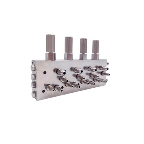 Dental chair parts quadruple diaphragm valve (2)