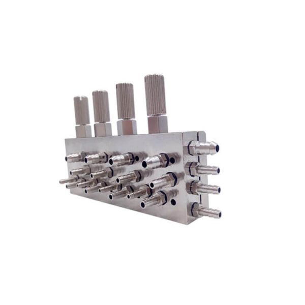 Dental chair parts quadruple diaphragm valve (3)