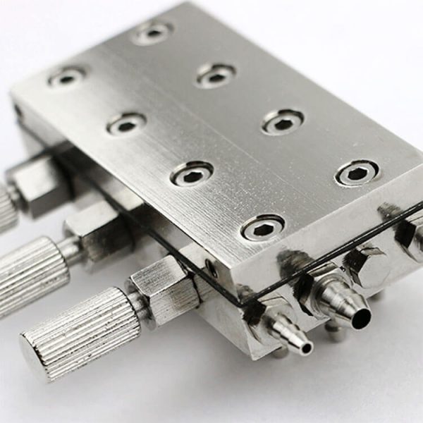 Dental chair parts triple diaphragm valve (4)