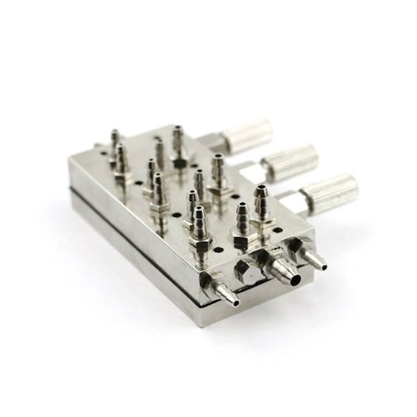 Dental chair parts triple diaphragm valve (5)