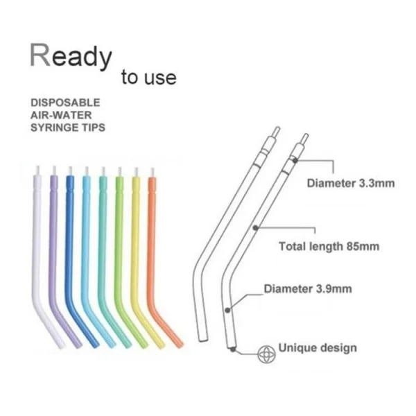 Disposable Air Water Syringe Tips (4)